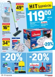 Gazetka promocyjna Intermarche - Gazetka promocyjna - Gazetka - ważna od 31.01 do 31.01.2022 - strona 27 - produkty: Mop, Pojemnik, Vileda, Wkład do mopa, Wiadro