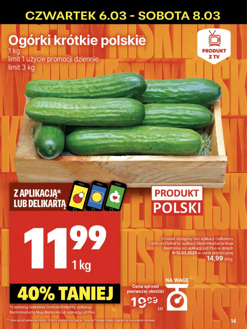 Gazetka promocyjna Delikatesy Centrum - NOWA GAZETKA Delikatesy Centrum od 6 marca! 6-12.03.2025 - ważna 06.03 do 12.03.2025 - strona 14 - produkty: Rum