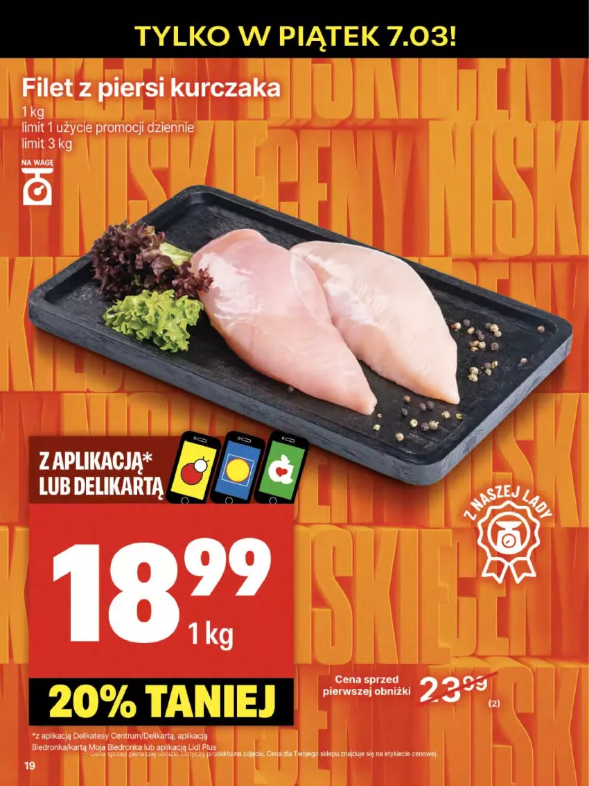 Gazetka promocyjna Delikatesy Centrum - NOWA GAZETKA Delikatesy Centrum od 6 marca! 6-12.03.2025 - ważna 06.03 do 12.03.2025 - strona 19 - produkty: Filet z piersi kurczaka, Kurczak, Rum