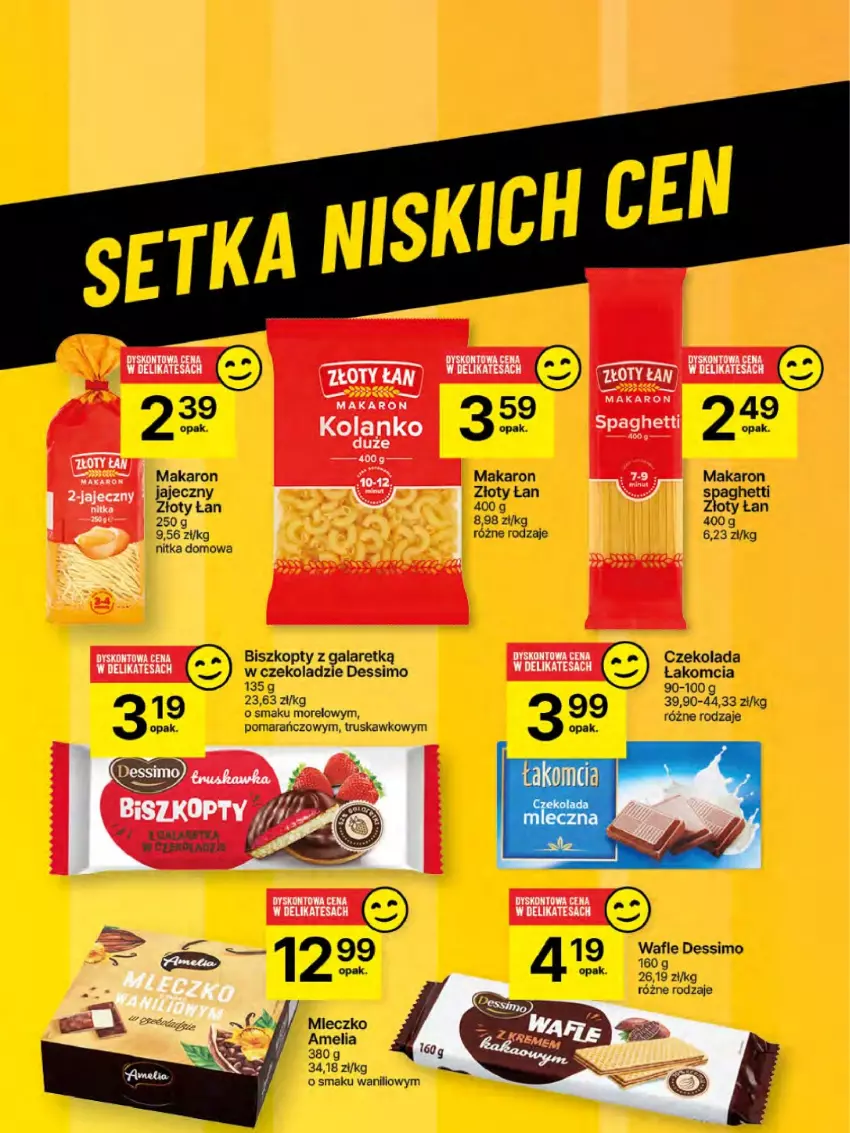 Gazetka promocyjna Delikatesy Centrum - NOWA GAZETKA Delikatesy Centrum od 6 marca! 6-12.03.2025 - ważna 06.03 do 12.03.2025 - strona 53 - produkty: Biszkopty, Czekolada, Gala, Makaron, Mleczko, Wafle