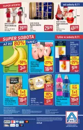 Gazetka promocyjna Aldi - Oferta weekendowa - Gazetka - ważna od 08.11 do 08.11.2025 - strona 12 - produkty: Piec, Kurczak, Orzechy włoskie, Banany, Sok, Por, Gra, Coccolino, Mięsne specjały, O nas, Ferrero Rocher, Pieprz, Płyn do płukania, Ferrero, Biuro, Skrzat