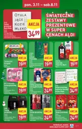 Gazetka promocyjna Aldi - Oferta weekendowa - Gazetka - ważna od 08.11 do 08.11.2025 - strona 7 - produkty: Zestaw prezentowy, Nivea Men, Krem do twarzy, Por, Old Spice, Dezodorant, Krem do rąk, Mleczko do ciała, Str8, Mleczko, Tonik, Ziaja, Mydło, Nivea, Mleko, LG