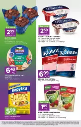 Gazetka promocyjna Stokrotka - Stokrotka Express - Gazetka - ważna od 17.07 do 17.07.2024 - strona 2 - produkty: Ser topiony, Krakus, Warzywa, Top, Ser, Por, Danone, Zupa, Jogurt, Kopytka, Szynka, Sport, Hochland, Fanta, Owoce, Kubek, Mięso, Knorr, Fa