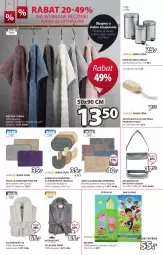 Gazetka promocyjna Jysk - Wyprzedaż do 70% - Gazetka - ważna od 26.01 do 26.01.2021 - strona 13 - produkty: Mata łazienkowa, Dywanik, Szczotka, Kosz, Wełna, Szlafrok, Ręcznik, Mięta, Dywan