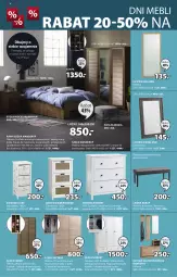 Gazetka promocyjna Jysk - Wyprzedaż do 70% - Gazetka - ważna od 26.01 do 26.01.2021 - strona 5 - produkty: Sos, Puf, Stolik nocny, Rama, Stolik, Materac, Tera, Spód żebrowy, Komoda, Moda, Szafa, Rama łóżka, Aksam, Drzwi, Lustro, Mięta, Fa