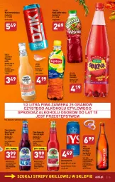 Gazetka promocyjna Aldi - Pełen katalog - Gazetka - ważna od 13.05 do 13.05.2023 - strona 15 - produkty: Piwa, Piwo, Mus, Gra, Somersby, Ice tea, Tyskie, Lack, Oranżada, Hellena, Lipton, Tymbark, Grill, Napój