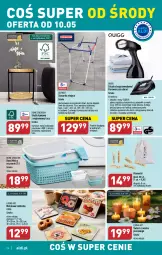 Gazetka promocyjna Aldi - Pełen katalog - Gazetka - ważna od 13.05 do 13.05.2023 - strona 26 - produkty: Torebka, Top, Stolik, Kosz, Pojemnik, Uchwyty, Taca, LEGO, Stolik kawowy, Suszarka, Drzwi, Parownica, Miska