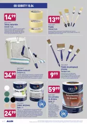 Gazetka promocyjna Aldi - ALE! CENA w ALDI - Gazetka - ważna od 10.04 do 10.04.2021 - strona 34 - produkty: Piec, Teleskop, Por, Szczotka, Cień, Wałek, Grunt, Lakier, Fa