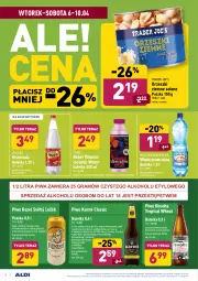 Gazetka promocyjna Aldi - ALE! CENA w ALDI - Gazetka - ważna od 10.04 do 10.04.2021 - strona 8 - produkty: Piwa, Piwo, Sok, Mus, Koc, Gra, Orzeszki, Tropical, Tera, Oranżada, Hellena, Tonik, Szyna, Oshee, Nuty, Woda mineralna, Arbuz, Woda, Orzeszki ziemne, Okocim, Karmi, Kozel