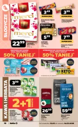 Gazetka promocyjna Netto - Od Czwartku - Gazetka - ważna od 14.03 do 14.03.2026 - strona 10 - produkty: Rum, Gin, Gra, Kawa ziarnista, Schogetten, Kawa mielona, Kawa, Lody, Baton marcepanowy, Czekolada, Baton, Herbata, Ogród, Merci, Mięta, Herbapol