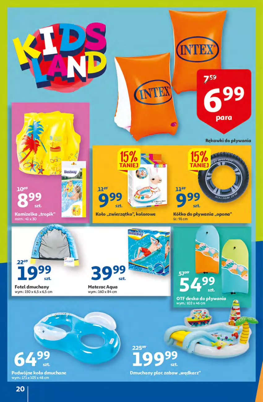 Gazetka promocyjna Auchan - przeNISKIE CENY WAKACYJNE przeOKAZJE Hipermarkety - ważna 23.06 do 29.06.2022 - strona 20 - produkty: Fotel, Materac, Tera