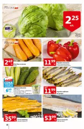 Gazetka promocyjna Auchan - przeNISKIE CENY WAKACYJNE przeOKAZJE Hipermarkety - Gazetka - ważna od 29.06 do 29.06.2022 - strona 8 - produkty: Papryka czerwona, Papryka, Szal, Szprot, Dorsz