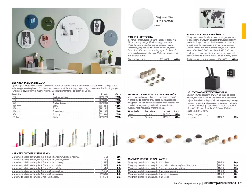 Gazetka promocyjna AJ Produkty - Zima 2021 - ważna 01.01 do 31.03.2021 - strona 123 - produkty: Kosz, LANA, Marker, Obraz, Sok, Uchwyty