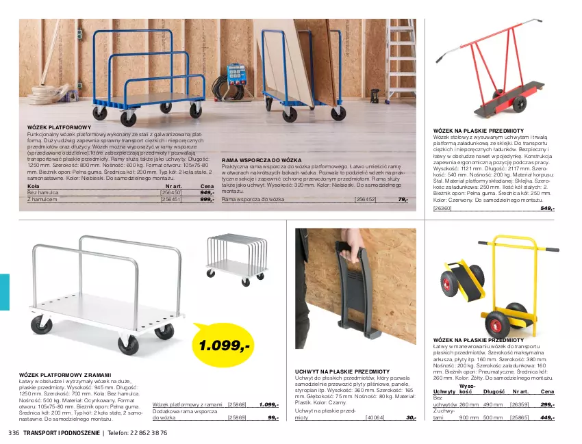 Gazetka promocyjna AJ Produkty - Zima 2021 - ważna 01.01 do 31.03.2021 - strona 336 - produkty: Anew, Bieżnik, Cynk, Dźwig, Klej, Piec, Por, Rama, Sok, Sport, Telefon, Tran, Uchwyty, Wózek