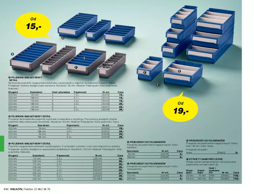 Gazetka promocyjna AJ Produkty - Zima 2021 - ważna 01.01 do 31.03.2021 - strona 400 - produkty: Mop, Olej, Pojemnik, Por, Sok, Telefon, Tran