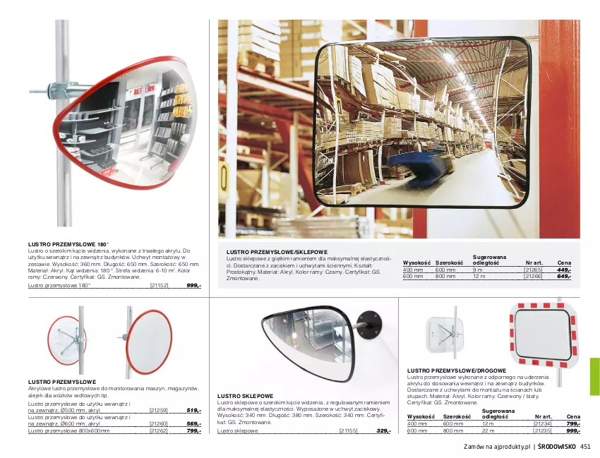 Gazetka promocyjna AJ Produkty - Zima 2021 - ważna 01.01 do 31.03.2021 - strona 451 - produkty: Fa, Lustro, Monitor, Por, Sok