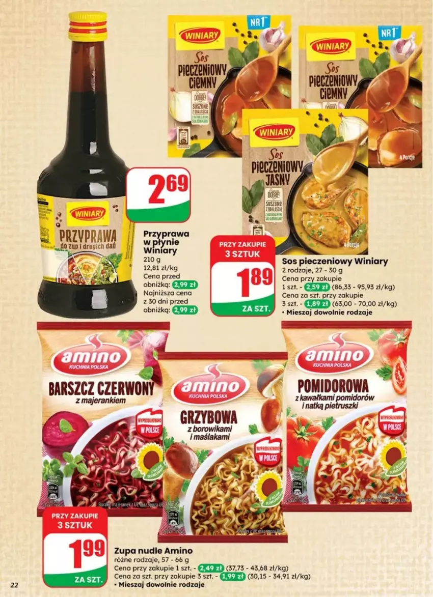 Gazetka promocyjna Dino - ważna 10.09 do 16.09.2025 - strona 15 - produkty: Piec, Sos, Winiary, Zupa