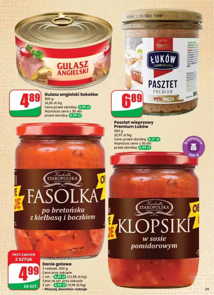 Gazetka promocyjna Dino - ważna 10.09 do 16.09.2025 - strona 18 - produkty: Danie gotowe, Pasztet, Sok, Sokołów, Sos