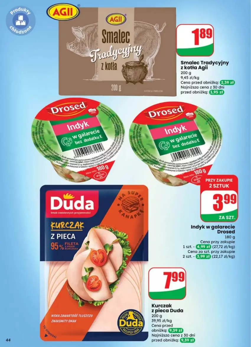 Gazetka promocyjna Dino - ważna 10.09 do 16.09.2025 - strona 39 - produkty: Duda, Fa, Gala, Kurczak, Piec, Smalec