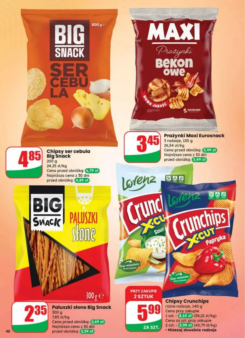 Gazetka promocyjna Dino - ważna 10.09 do 16.09.2025 - strona 43 - produkty: Cebula, Chipsy, Crunchips, Ser