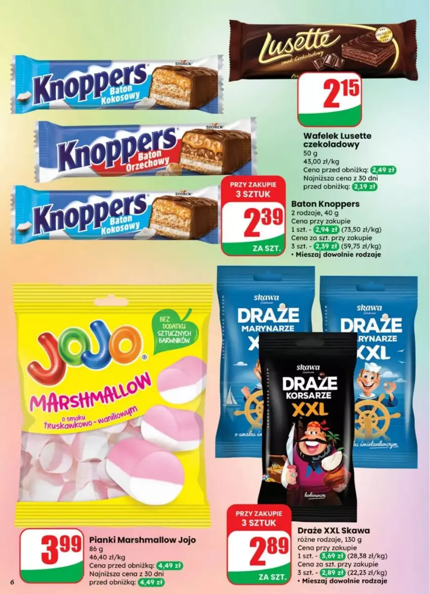 Gazetka promocyjna Dino - ważna 10.09 do 16.09.2025 - strona 56 - produkty: Baton, Kawa, Knoppers, Mars, Wafelek