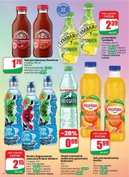 Gazetka promocyjna Dino - Gazetka - ważna od 16.09 do 16.09.2025 - strona 12 - produkty: Sok pomarańczowy, Dawtona, Sok, Lemoniada, Tymbark, Kubuś Waterrr, Sok pomidorowy, Woda mineralna, Woda niegazowana, Kubuś, Woda, Hortex, Fa