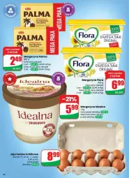 Gazetka promocyjna Dino - Gazetka - ważna od 16.09 do 16.09.2025 - strona 37 - produkty: Koc, Gin, Jaja, Palma, Margaryna, Flora
