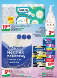 Gazetka promocyjna Dino - Gazetka - ważna od 16.09 do 16.09.2025 - strona 66 - produkty: Emulsja, Ser, Rum, Gin, Papier, Papier toaletowy, Ręcznik, Rolki, Always, Podpaski, Always Ultra, LG, Fa