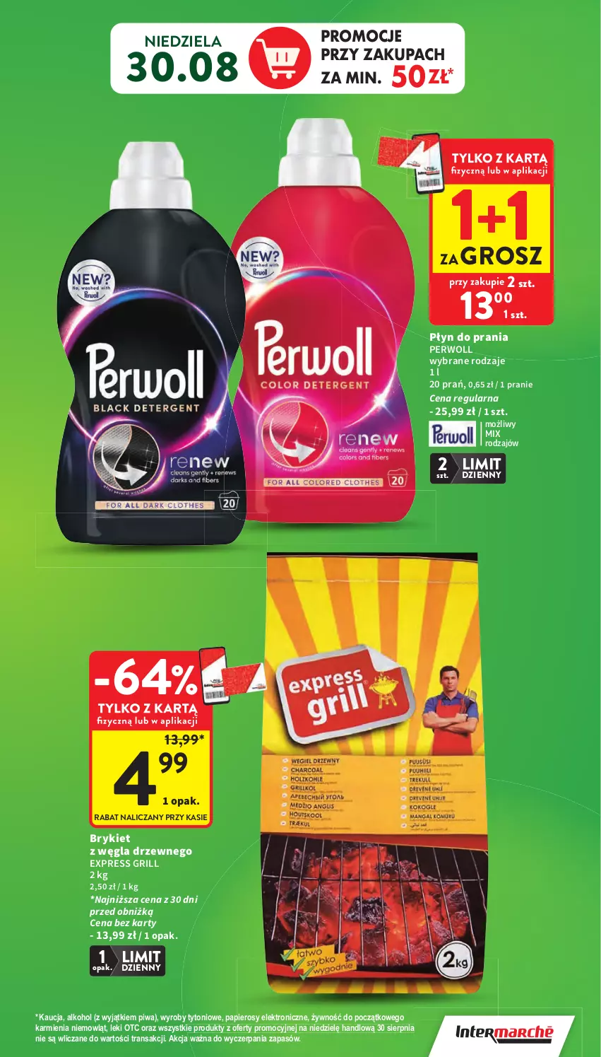 Gazetka promocyjna Intermarche - Gazetka promocyjna - ważna 27.08 do 02.09.2026 - strona 3 - produkty: Grill, Karmi, Papier, Perwoll, Piwa, Płyn do prania, Tran