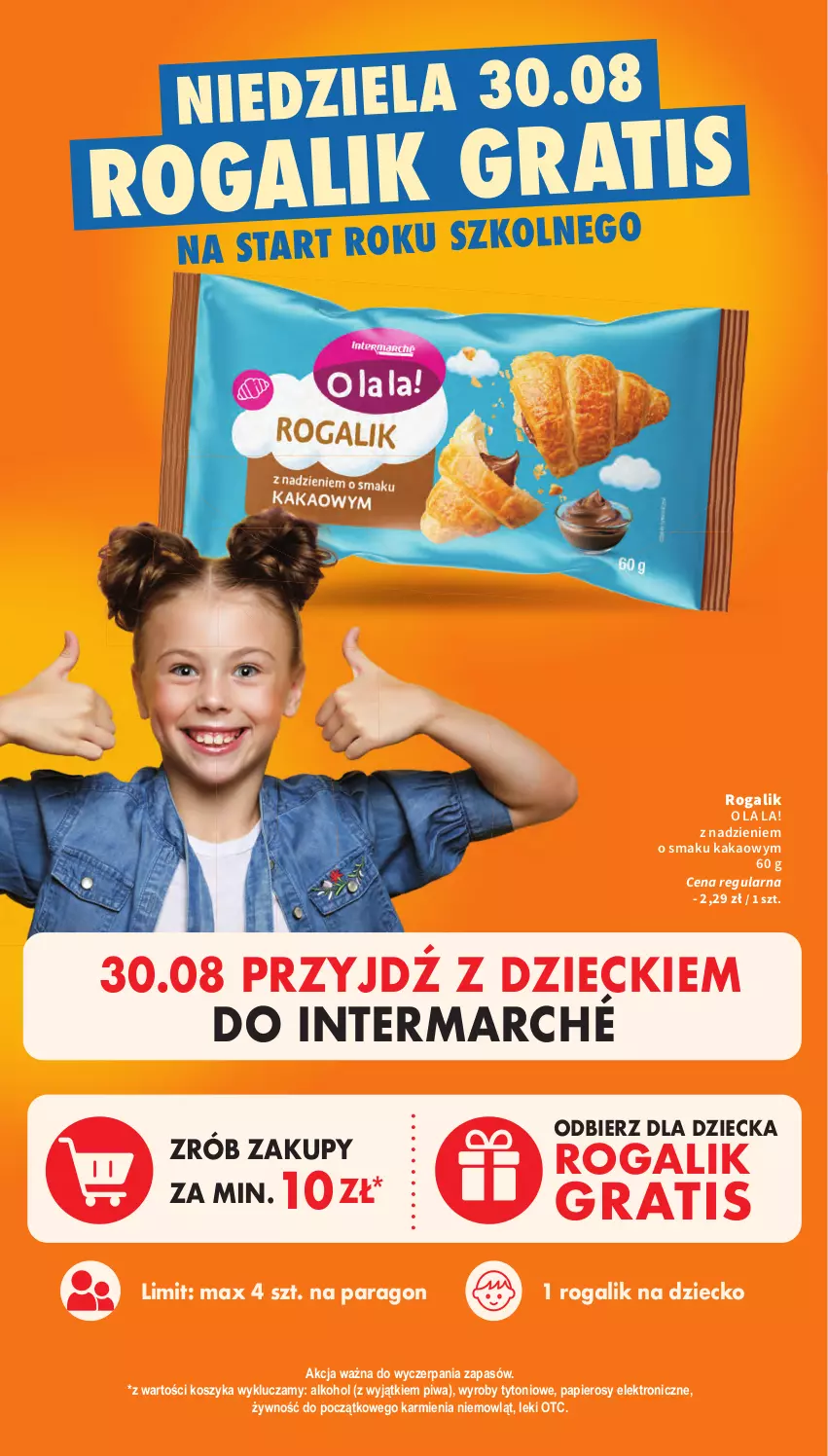 Gazetka promocyjna Intermarche - Gazetka promocyjna - ważna 27.08 do 02.09.2026 - strona 8 - produkty: Gra, Kakao, Karmi, Kosz, Papier, Piwa, Rogal