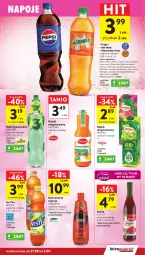 Gazetka promocyjna Intermarche - Gazetka promocyjna - Gazetka - ważna od 02.09 do 02.09.2026 - strona 33 - produkty: Ice tea, Cytryny, Mirinda, Napoje, Pepsi, Fortuna, Napój gazowany, Syrop, Napój niegazowany, Napój, Nestea, Herbapol, Grejpfrut, Hortex