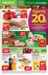 Gazetka promocyjna Stokrotka - Market - Gazetka - ważna od 22.04 do 22.04.2025 - strona 1 - produkty: Tchibo, Krakus, Warzywa, Ser, Gra, 7up, Tulipan, Mirinda, Kawa mielona, Kawa, Makowiec, Szynka, Pepsi, Schab wieprzowy, Robot, Bukiet, Tchibo Family, Owoce, Kiełbasa biała, Napój, Olej, Kiełbasa, Pomidory, Mięso, NOWAK, Fa