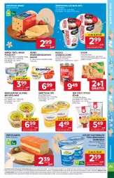 Gazetka promocyjna Stokrotka - Market - Gazetka - ważna od 22.04 do 22.04.2025 - strona 15 - produkty: Rycki Edam, Jogurt naturalny, Warzywa, Ser, Por, Gra, Danone, Piątnica, Jogurt, Serek homogenizowany, Serek, Margaryna, Farm Milk, Edam, Mleko zagęszczone, Danio, Owoce, Twój Smak, Słynne, Flora, Słynne MR Roślinne, Kasia, Mięso, Mleko, Fa