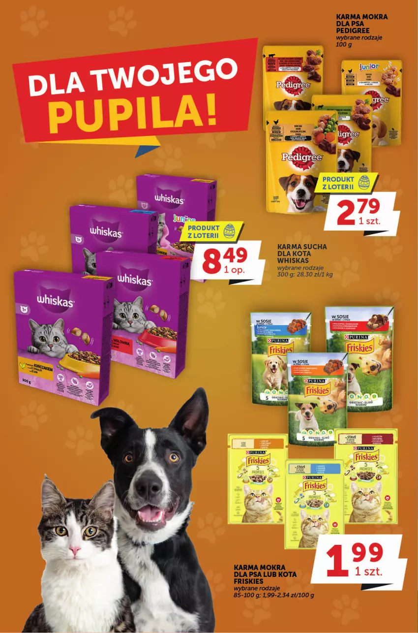 Gazetka promocyjna Groszek - ważna 23.03 do 08.04.2023 - strona 28 - produkty: Friskies, Pedigree, Whiskas