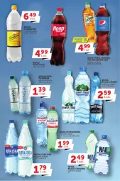 Gazetka promocyjna Groszek - Gazetka - ważna od 08.04 do 08.04.2023 - strona 23 - produkty: Nałęczowianka, Por, Mirinda, Pepsi, Schweppes, Sport, Woda, Napój, Magnez