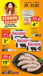 Gazetka promocyjna Intermarche - Gazetka promocyjna - Gazetka - ważna od 04.02 do 04.02.2026 - strona 2 - produkty: Serek puszysty, Ser, Tarta, Serek, Kiełbasa biała, Masło, Kiełbasa, Tartare