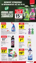 Gazetka promocyjna Intermarche - Gazetka promocyjna - Gazetka - ważna od 04.02 do 04.02.2026 - strona 38 - produkty: Płyn do prania, Ludwik, Domestos, Cif, Spray do czyszczenia, Proszek do prania, Płyn do płukania, Tytan, Piekarnik, Ariel, Kapsułki do prania, Grill, Lenor