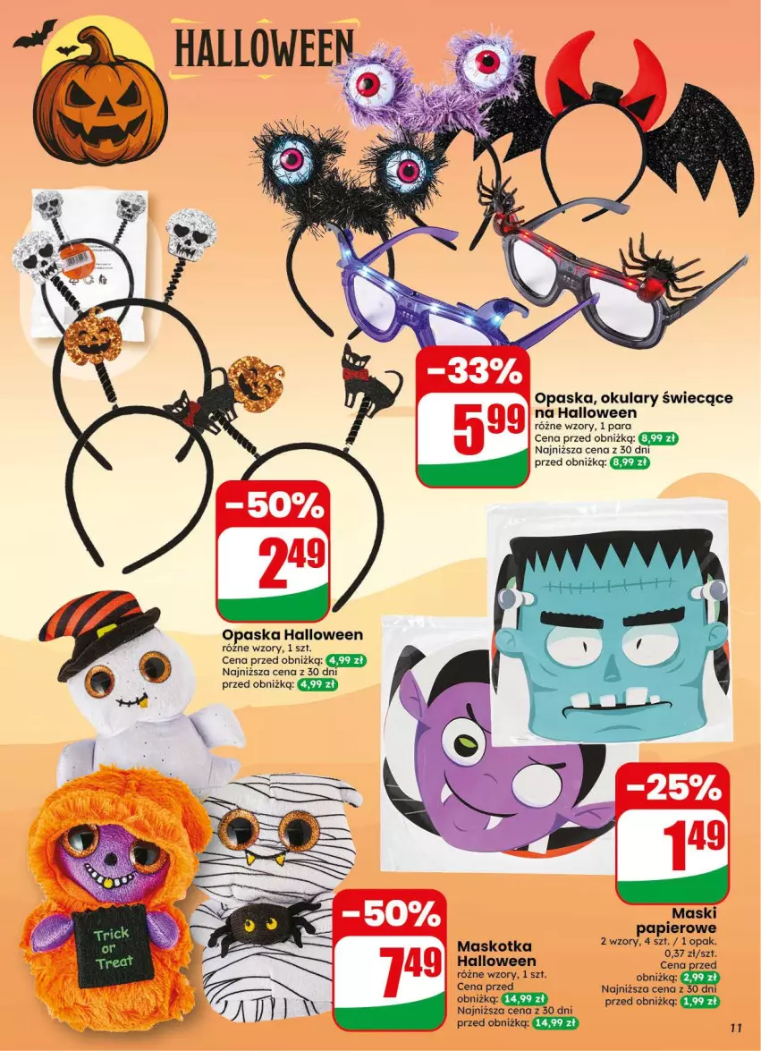 Gazetka promocyjna Dino - Gazetka 44 / 2026 - ważna 28.10 do 03.11.2026 - strona 11 - produkty: Opaska