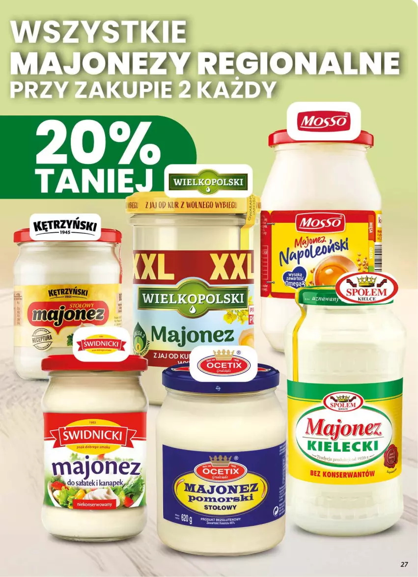 Gazetka promocyjna Dino - Gazetka 44 / 2026 - ważna 28.10 do 03.11.2026 - strona 27 - produkty: Majonez, Sałat, Ser