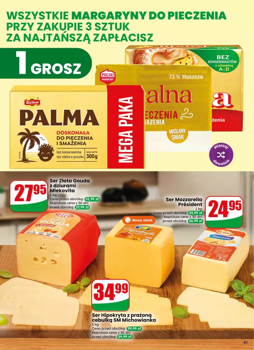 Gazetka promocyjna Dino - Gazetka 44 / 2026 - ważna 28.10 do 03.11.2026 - strona 41 - produkty: Gouda, Mozzarella, Piec, Ser