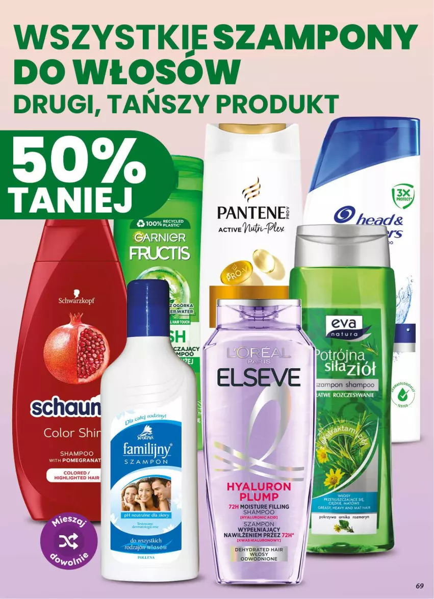 Gazetka promocyjna Dino - Gazetka 44 / 2026 - ważna 28.10 do 03.11.2026 - strona 69 - produkty: Fa, Pantene, Szampon