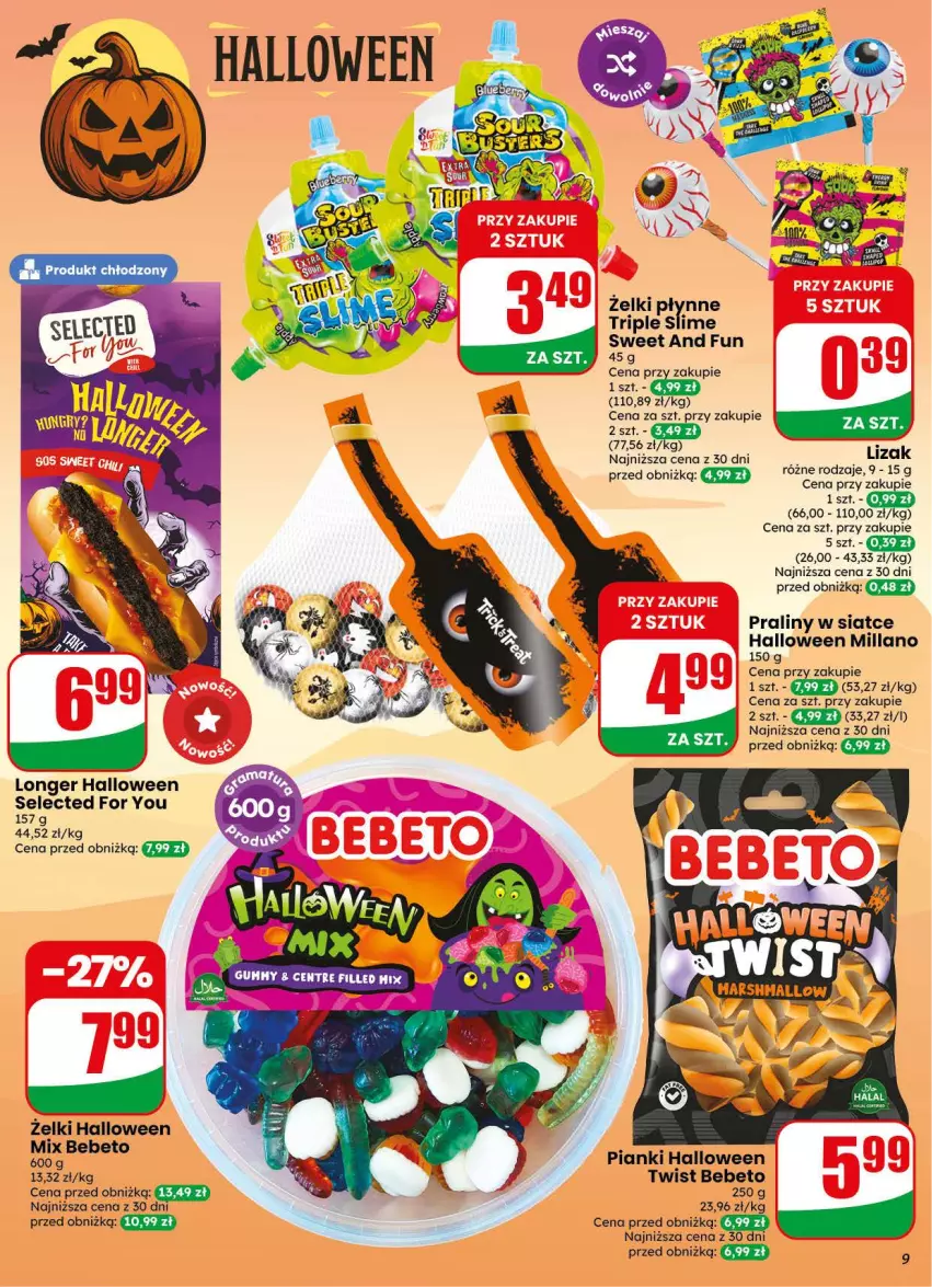 Gazetka promocyjna Dino - Gazetka 44 / 2026 - ważna 28.10 do 03.11.2026 - strona 9 - produkty: Praliny
