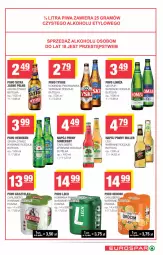 Gazetka promocyjna Spar - EuroSpar - Gazetka - ważna od 20.08 do 20.08.2025 - strona 15 - produkty: Piwo, Pur, Koc, Somersby, Kasztelan, Heineken, Tyskie, Tatra, Carlsberg, Okocim, Napój
