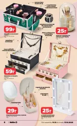 Gazetka promocyjna Netto - Od Czwartku Przemysłowa - Gazetka - ważna od 17.12 do 17.12.2025 - strona 6 - produkty: Lusterko kosmetyczne, Szkatułka, Organizer, Szkatułka na biżuterię, Aksam