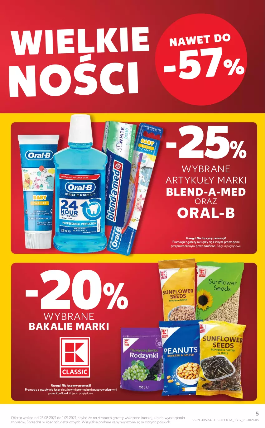 Gazetka promocyjna Kaufland - OFERTA TYGODNIA - ważna 26.08 do 01.09.2021 - strona 5 - produkty: Blend-a-Med, Waga