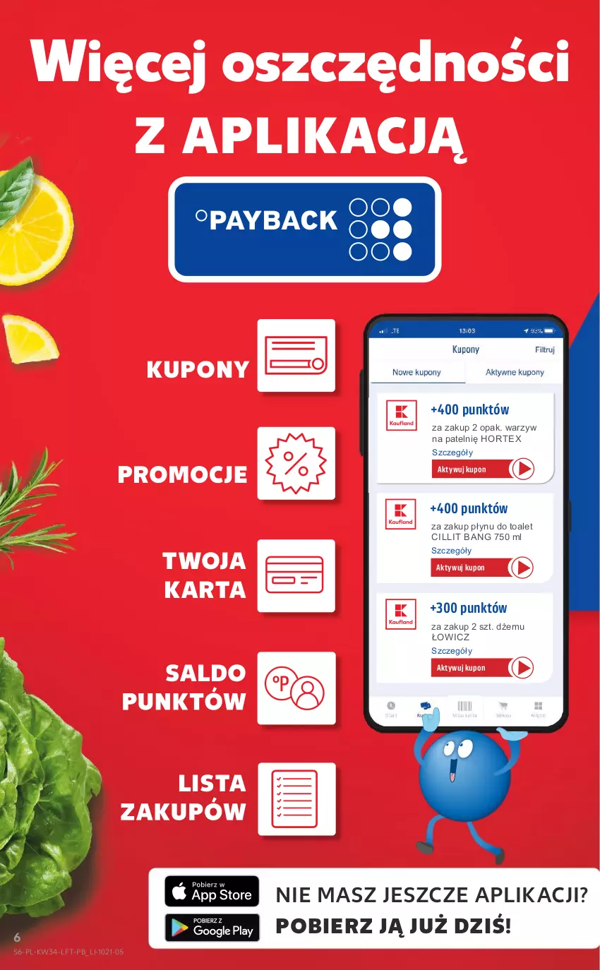 Gazetka promocyjna Kaufland - OFERTA TYGODNIA - ważna 26.08 do 01.09.2021 - strona 6 - produkty: Cillit Bang, Dżem, Hortex