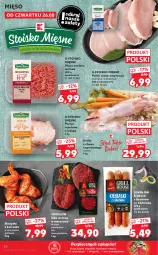 Gazetka promocyjna Kaufland - OFERTA TYGODNIA - Gazetka - ważna od 01.09 do 01.09.2021 - strona 24 - produkty: Piec, Kurczak, Mięso mielone, Sok, Por, Stek wołowy, Sokołów, Stek, Królik, Tusz, Schab wieprzowy, Grill, Mięso