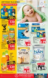 Gazetka promocyjna Kaufland - OFERTA TYGODNIA - Gazetka - ważna od 01.09 do 01.09.2021 - strona 36 - produkty: Piec, Deser owocowy, Sok, Ser, Gerber, BoboVita, Sinlac, Tera, NAN Optipro, Dzieci, Kubuś, Deser, Napój, Nestlé, Mleko
