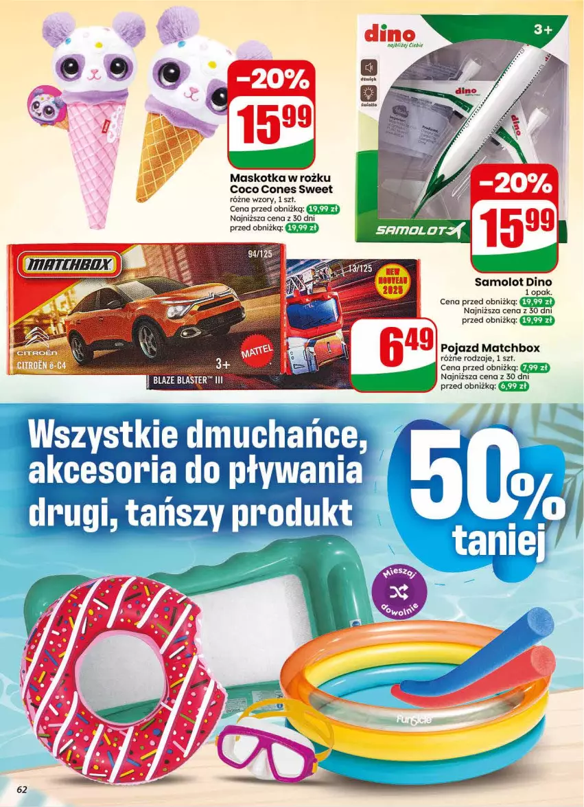 Gazetka promocyjna Dino - Gazetka 30 / 2026 - ważna 22.07 do 28.07.2026 - strona 62 - produkty: Amol, JBL, Pojazd, Samolot