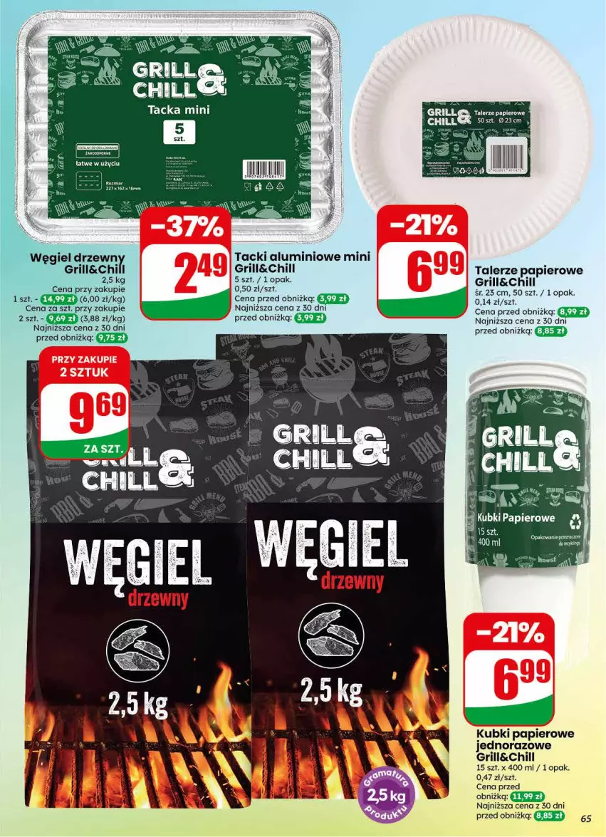 Gazetka promocyjna Dino - Gazetka 30 / 2026 - ważna 22.07 do 28.07.2026 - strona 65 - produkty: Fa, Gra, Grill, LG, Papier, Talerz